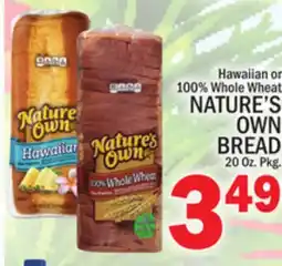 C Town NATURE'S OWN BREAD offer