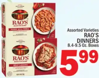 C Town RAO'S DINNERS offer