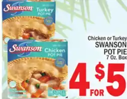 C Town SWANSON POT PIE offer