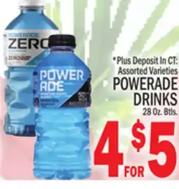 C Town POWERADE DRINKS offer