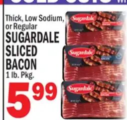 C Town SUGARDALE SLICED BACON offer