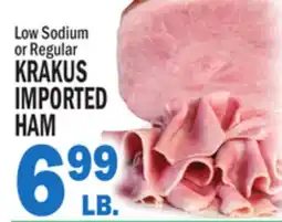 C Town KRAKUS IMPORTED HAM offer