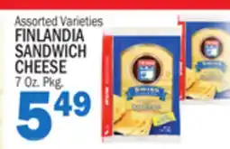 C Town FINLANDIA SANDWICH CHEESE offer