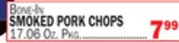 C Town BONE-IN SMOKED PORK CHOPS offer