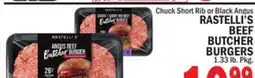 C Town RASTELLI'S BEEF BUTCHER BURGERS offer