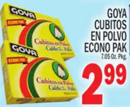 C Town GOYA CUBITOS EN POLVO ECONO PAK offer