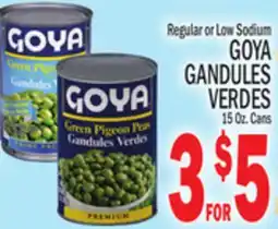 C Town GOYA GANDULES VERDES offer
