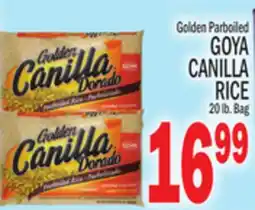 C Town GOYA CANILLA RICE offer