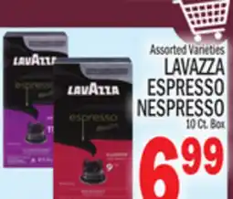 C Town LAVAZZA ESPRESSO NESPRESSO offer