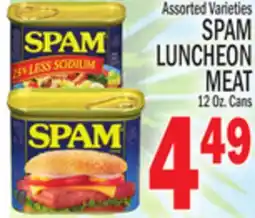 C Town SPAM LUNCHEON MEAT offer