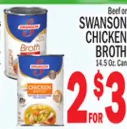 C Town SWANSON CHICKEN BROTH offer