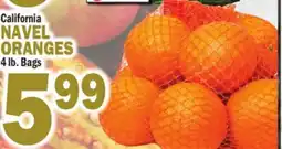 C Town NAVEL ORANGES offer