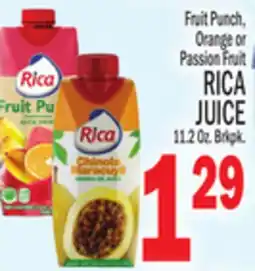 C Town RICA JUICE offer