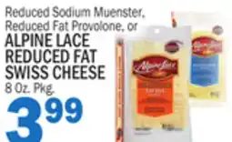 C Town ALPINE LACE REDUCED FAT SWISS CHEESE offer