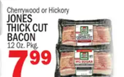 C Town JONES THICK CUT BACON offer