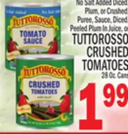 C Town TUTTOROSSO CRUSHED TOMATOES offer