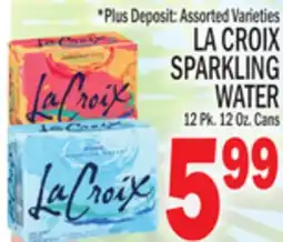C Town LA CROIX SPARKLING WATER offer
