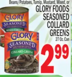 C Town GLORY FOODS SEASONED COLLARD GREENS offer