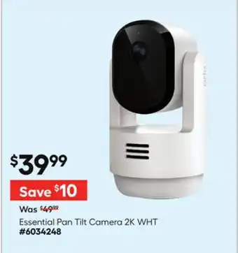Lowe's Essential Pan Tilt Camera 2K WHT offer