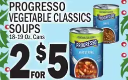 C Town PROGRESSO VEGETABLE CLASSICS SOUPS offer