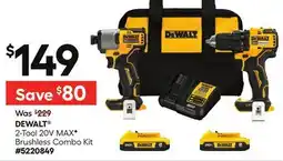 Lowe's 2-Tool 20V MAX Brushless Combo Kit offer