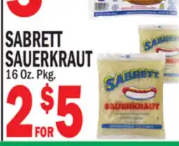 C Town SABRETT SAUERKRAUT offer