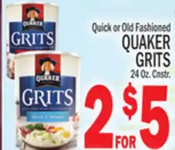 C Town QUAKER GRITS offer