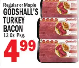 C Town GODSHALL'S TURKEY BACON offer