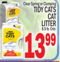 C Town TIDY CATS CAT LITTER offer