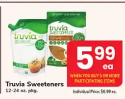 ACME Truvia Sweeteners offer