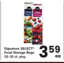 ACME Signature SELECT Food Storage Bags offer