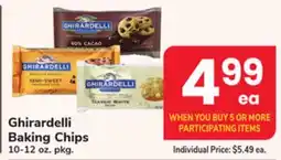 ACME Ghirardelli Baking Chips offer