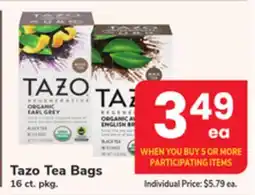ACME Tazo Tea Bags offer