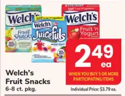 ACME Welch's Fruit Snacks offer