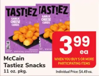 ACME McCain Tastiez Snacks offer