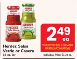ACME Herdez Salsa Verde or Casera offer