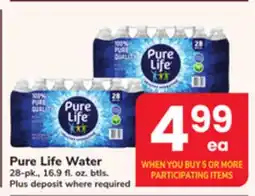 ACME Pure Life Water offer