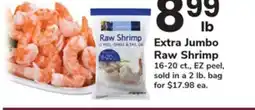 ACME Extra Jumbo Raw Shrimp offer