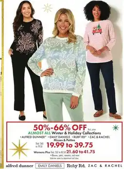 Boscov's ALMOST ALL Winter & Holiday Collections offer