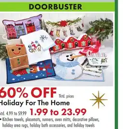 Boscov's Holiday For The Home offer