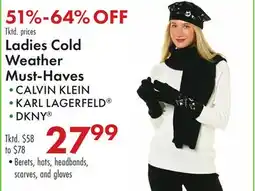 Boscov's Ladies Cold Weather Must-Haves offer