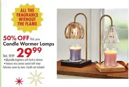 Boscov's Candle Warmer Lamps offer