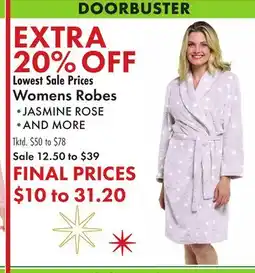 Boscov's Womens Robes offer