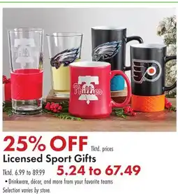 Boscov's Licensed Sport Gifts offer