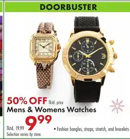Boscov's Mens & Womens Watches offer