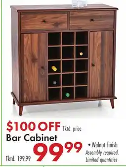 Boscov's Bar Cabinet offer