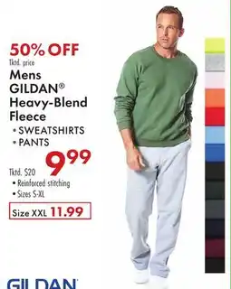 Boscov's Mens GILDAN Heavy-Blend Fleece offer