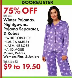 Boscov's Winter Pajamas, Nightgowns, Pajama Separates, & Robes offer
