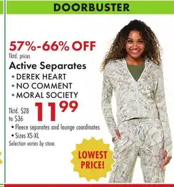 Boscov's Active Separates offer