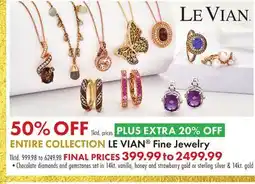 Boscov's LE VIAN Fine Jewelry offer